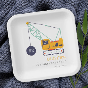 Elk jaar papieren bordje