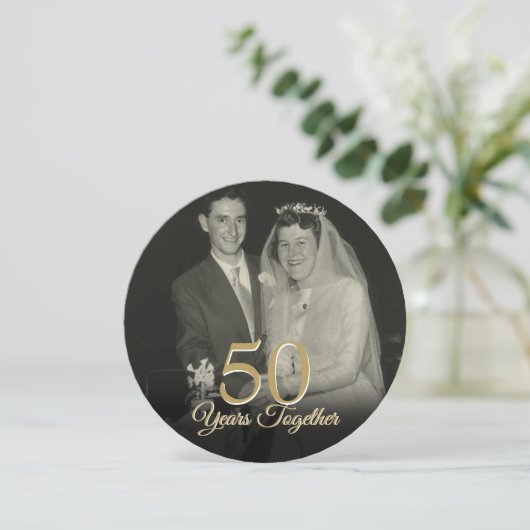 Elk jaar samen het Jubileum van het Weddenschap Fo Kaart (Staand voorkant)