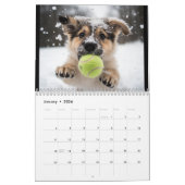 Elk jaar Tennis en Puppies Kalender (Jan 2026)