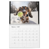 Elk jaar Tennis en Puppies Kalender (Feb 2027)