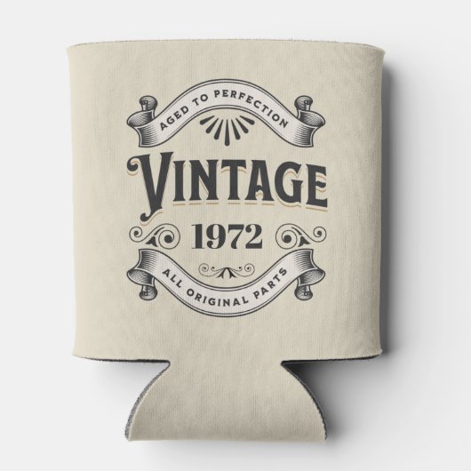 Elk jaar  verjaardag blikjeskoeler (Achterkant)