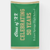 ! Elk jaar vieren we de reünie Spandoek (Verticaal)
