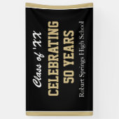 ! Elk jaar vieren we de reünie Spandoek (Verticaal)