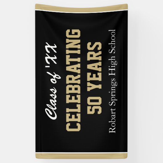 ! Elk jaar vieren we de reünie Spandoek (Verticaal)