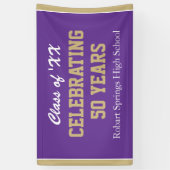 ! Elk jaar vieren we de reünie Spandoek (Verticaal)