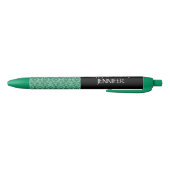 Elk jaar voor haar Trendy Damask A22G Zwarte Inkt Pen (Bodem)