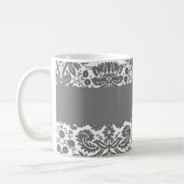 Elk jaar voor haar Trendy Damask B05 Koffiemok