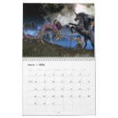Elk jaar weer fantasy Beasts Art Dragon Unicorn Kalender (Mar 2026)