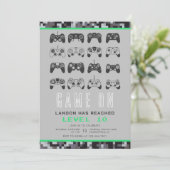 Elk jaar weer wordt gamer gamer gamer op gamenivea kaart (Staand voorkant)