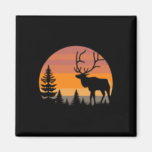 Elk jagen - Grappige Elkaholic herten eland jager  Magneet