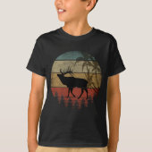 ELK JAGER VINTAGE T-SHIRT (Voorkant)