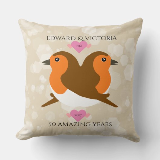 elk Jubileum Kussen (Voorkant)