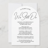 Elk Jubileum partij doen we nog steeds boogfoto Kaart (Voorkant)