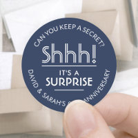 ELK Jubileum Surprise Party Navy Blauw en Wit