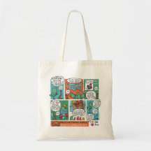 Elk kind een Comic-Canvas tas Reader