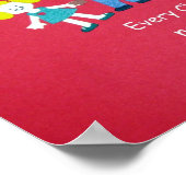 Elk kind heeft een Cheerleader nodig. Poster (Hoek)