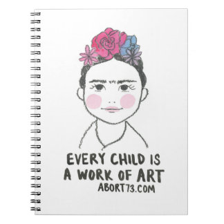 Elk kind is een kunstwerk / Abort73.com Notitieboek