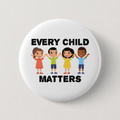 Elk kind telt ronde button 5,7 cm (Voorkant)