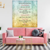 Elk kind verdient een kampioen canvas afdruk (Insitu (Woonkamer))