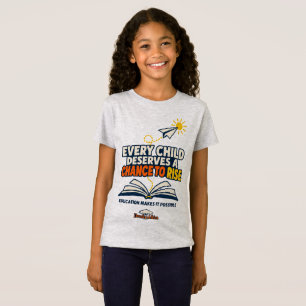 Elk kind verdient een kans om te slagen t-shirt