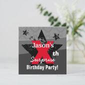 Elk KINDER jaar Verrassing Verjaardag Houtskool Gr Kaart (Staand voorkant)