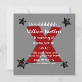 Elk KINDER jaar Verrassing Verjaardag Houtskool Gr Kaart (Achterkant)