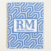 Elk kleurenmonogram planner (Voorkant)
