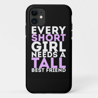 Elk Kort Meisje Heeft Een Lange Beste Vriendin Nod iPhone 11 Hoesje