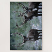 Elk kudde | Mt. Baring, Washington Legpuzzel (Verticaal)