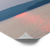 Elk Lake Sunrise, Michigan Poster (Hoek)