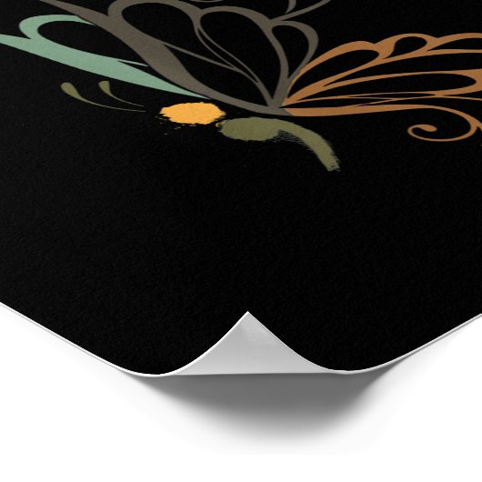 Elk leven heeft waarde Semicolon Verslaving Herste Poster (Hoek)