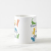 Elk leven verdient 9 katten Funny Mixed-Up Quote Koffiemok (Center)