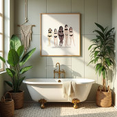 Elk lichaam is mooi, poster