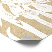 Elk liefdesverhaal is een prachtig Tropisch Leaf L Poster (Hoek)