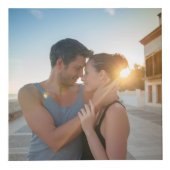 Elk Liefdesverhaal is mooi op maat 4 Foto Kubus (Voorkant)