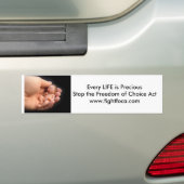 Elk LIFE is een Edeloze stop-foca-bumper Bumpersticker (Op auto)