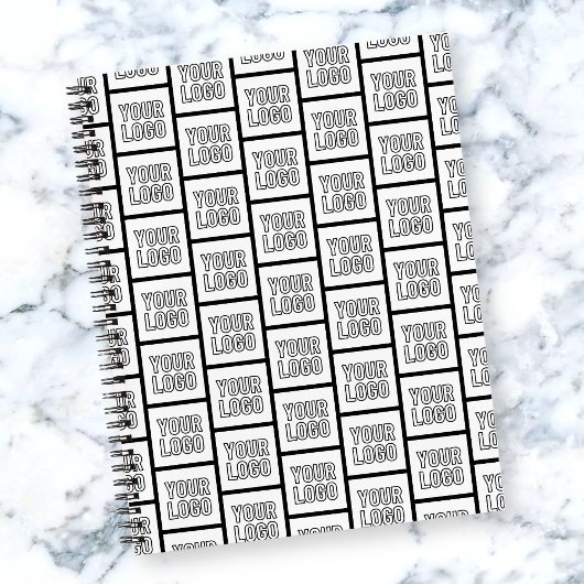 Elk logo of afbeelding herhalend patroon notitieboek