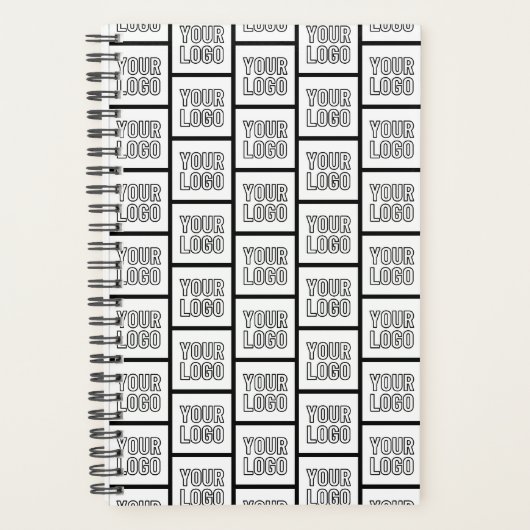 Elk logo of afbeelding herhalend patroon planner (Voorkant)
