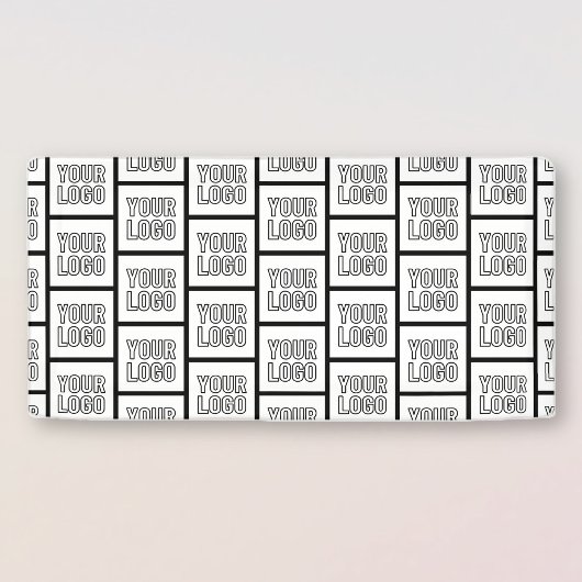 Elk logo of afbeelding herhalend patroon spandoek