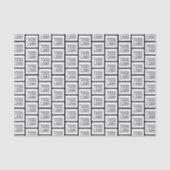 Elk logo of afbeelding herhalend patroon tissuepapier (Voorkant)