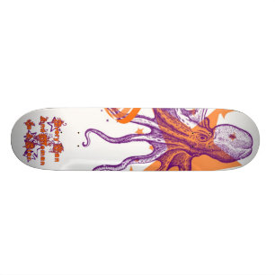 Elk Man, elke vrouw en elke octopus is een ster Skateboard