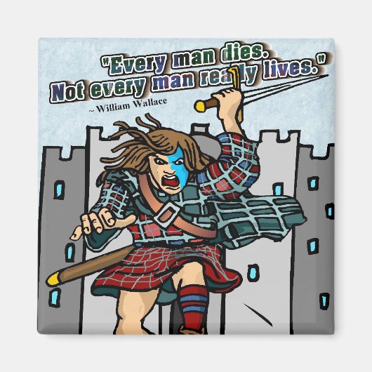 Elk Man sterft. Niet elk Man leeft echt Magneet (Voorkant)