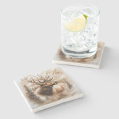 Elk Marble Onderzetter (Zijkant)