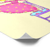 Elk meisje is een prinses poster (Hoek)