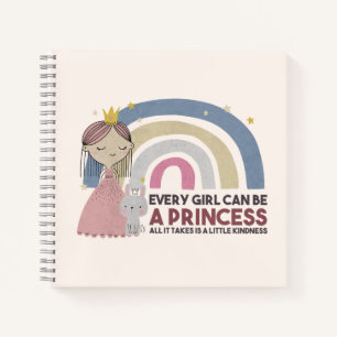 Elk meisje kan een prinses zijn notitieboek