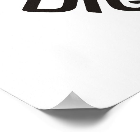 Elk menselijk leven poster (Hoek)