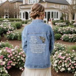 Elk menselijk lichaam is onschendbaar door RoseWri Denim Jacket