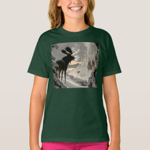 "Elk Misty Morning" T-shirt