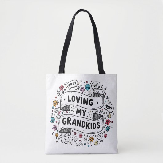 Elk moment een schat: het geschenk van familie tote bag (Voorkant)