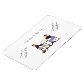 Elk moment is thee tijd thee Citaten Slogans Vrien Magneet (Linkerzijde)